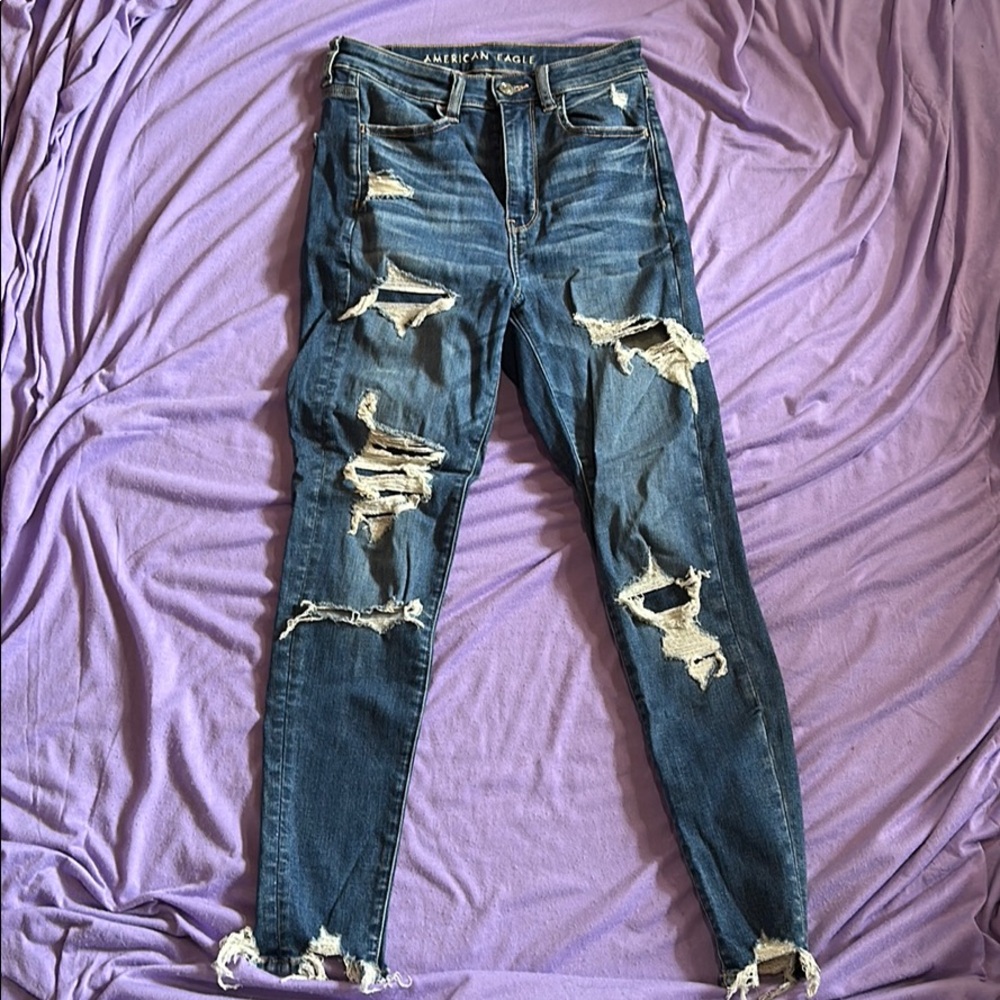 American Eagle Highest Rise Jegging size 2 short